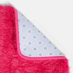 OHS Soft Fluffy Rug Anti-Slip Carpet Area Floor Mat in Pink - Size: 160 cm x 230 cm - thumbnail 5