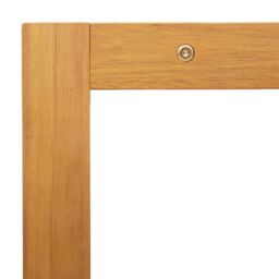 Berkfield Home Garden Coffee Table 70x35x35 cm Solid Wood Acacia in Brown - Size: 70 x 35 x 35 cm - thumbnail 8