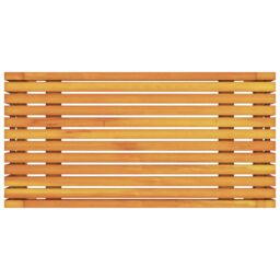 Berkfield Home Garden Coffee Table 70x35x35 cm Solid Wood Acacia in Brown - Size: 70 x 35 x 35 cm - thumbnail 6