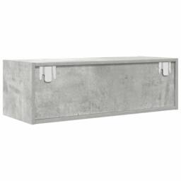 Berkfield Home TV Cabinets 2 pcs Concrete Grey 80x31x25.5 cm Engineered Wood - thumbnail 9