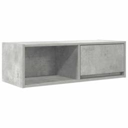 Berkfield Home TV Cabinets 2 pcs Concrete Grey 80x31x25.5 cm Engineered Wood - thumbnail 6