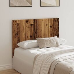 Berkfield Home Bed Headboard Old Wood 120x1.5x80 cm Engineered Wood in Brown - thumbnail 1
