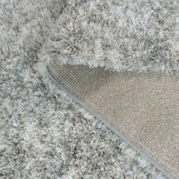 Kukoon Silver Grey Super Soft Shaggy Area Rug - Size: 120 cm x 170 cm - thumbnail 4
