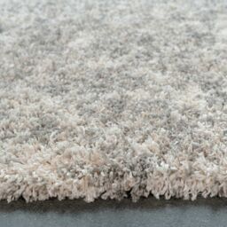 Kukoon Silver Grey Super Soft Shaggy Area Rug - Size: 120 cm x 170 cm - thumbnail 2