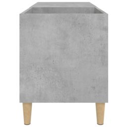 Berkfield Home Record Cabinet Concrete Grey 84.5x38x48 cm Engineered Wood - thumbnail 6