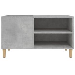 Berkfield Home Record Cabinet Concrete Grey 84.5x38x48 cm Engineered Wood - thumbnail 5