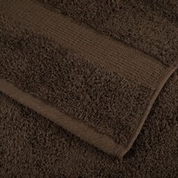 Berkfield Home Premium Hand Towels SOLUND 10pcs Brown 50x100cm 600gsm - thumbnail 6