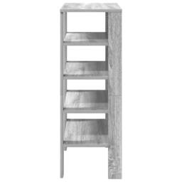 Berkfield Home Shoe Rack Grey Sonoma 61x32x87.5 cm Engineered Wood - thumbnail 5