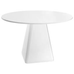 Dprodo 120CM Round Dining Table(Without Chair) in White - Size: 120 cm - thumbnail 7