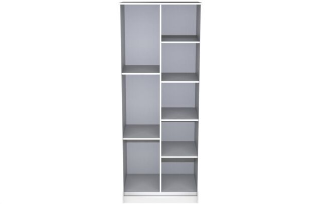 Ready Assembled 2 U Trent Tall Shelf Unit (Ready Assembled) in White - image 1