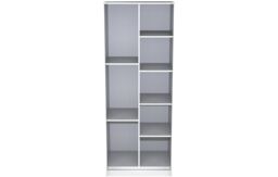 Ready Assembled 2 U Trent Tall Shelf Unit (Ready Assembled) in White