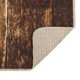Berkfield Home Kitchen Rug Multicolour 60x180 cm Washable Anti Slip - Size: 100 cm diameter - thumbnail 4