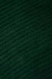 Furn Aurora Ribbed Velvet Textured Corduroy Cushion in Emerald - Size: 45 cm x 45 cm - thumbnail 4