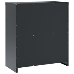 Berkfield Home File Cabinet Anthracite 79x40x90 cm Steel in Black - Size: 79 x 40 x 90 cm - thumbnail 6