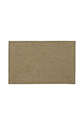 JVL Eden Machine Washable Latex Backed Doormat, 50x80cm, Latte in Beige - Size: 50 cm x 80 cm - thumbnail 1