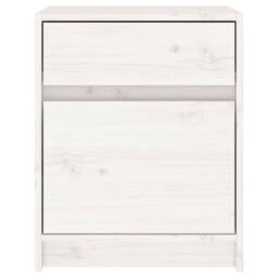 Berkfield Home Beautiful Bedside Cabinets 2 pcs White 40x31x50 cm Solid Pinewood - Size: 40 x 31 x 50 cm - thumbnail 8