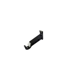 New Edge Blinds 16-19mm Metal Crown Final Metal Curtain Pole Set - Black - Size: 150 cm - 280 cm - thumbnail 2