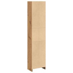 Berkfield Home Bookcase Artisian Oak 40x24x176 cm Engineered Wood in Brown - Size: 40 x 24 x 176 cm - thumbnail 6