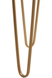 Orsina Set Of 2 Rectangular Side Tables, Luxe Small Tables, Accent Tables, Metallic Bedside Tables, Decorative Tables in Gold - thumbnail 5