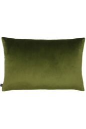 Prestigious Textiles Heartwood Cerulean Velvet Cushion in Green - Size: 40 cm x 60 cm - thumbnail 2