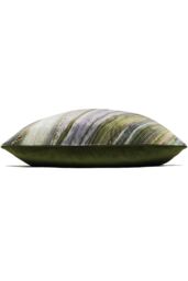 Prestigious Textiles Heartwood Cerulean Velvet Cushion in Green - Size: 40 cm x 60 cm - thumbnail 3
