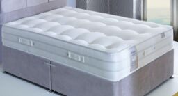 Bedmaster Indigo 2000 Pocket Sprung Cool Foam Mattress in White - Size: King - thumbnail 3