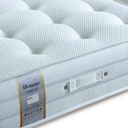Bedmaster Indigo 2000 Pocket Sprung Cool Foam Mattress in White - Size: King - thumbnail 2