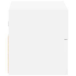 Berkfield Home Wall-mounted Bedside Cabinets 2 pcs White 45x26x28.5 cm - thumbnail 6
