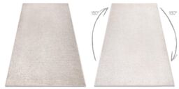 RugsX Wall-To-Wall Rug in Beige - Size: 300 cm x 400 cm - thumbnail 2