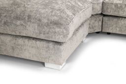 Furniture 786 Alaska U-Shaped Full Back Corner Sofa in Clear - thumbnail 6
