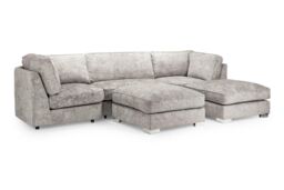 Furniture 786 Alaska U-Shaped Full Back Corner Sofa in Clear - thumbnail 2