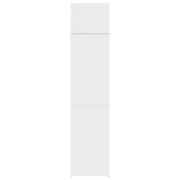 Berkfield Home Slim Storage Cabinet White 50x42.5x225 cm Engineered Wood - thumbnail 4