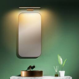 Netlighting Nora LED Bathroom Over Mirror Light Black Neutral White 4000K IP44 - thumbnail 2