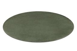 RugsX Posh Rug in Green - Size: 80 cm diameter - thumbnail 4