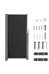 Garden Sanctuary 3mW Grey Outdoor Retractable Privacy Side Awning - thumbnail 5