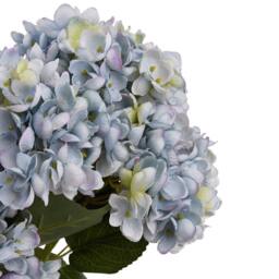 Hill Interiors Hydrangea Bunch Artificial Flower in Blue - thumbnail 3
