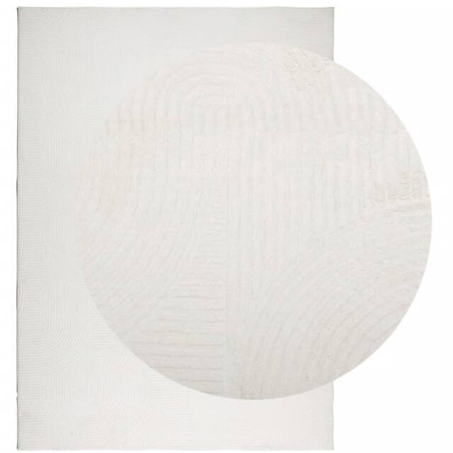 Berkfield Home Rug IZA Short Pile Scandinavian Look Cream 240x340 cm - Size: Medium - image 1