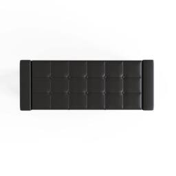 FORGEVIO Black Storage Ottoman Bench Window Seat Bedroom Living Blanket Box - thumbnail 3