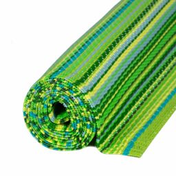 THE RUGS Reversible Weatherproof Outdoor Green Rugs Striped Rainbow 1020 - Size: 150 cm x 220 cm - thumbnail 5