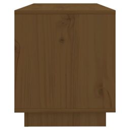 Berkfield Home TV Cabinet Honey Brown 74x34x40 cm Solid Wood Pine - Size: 74 x 34 x 40 cm - thumbnail 5
