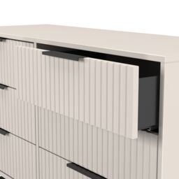 Ready Assembled 2 U Menai 6 Drawer Midi Chest (Ready Assembled) in Taupe - Size: Large - thumbnail 5