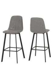 Seconique Quebec Bar Table Set in Dark Grey - thumbnail 4