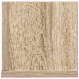 Berkfield Home Wall Shelves 2 pcs Sonoma Oak 75x16.5x16.5 cm Engineered Wood in Light Tan - thumbnail 6