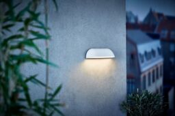 Nordlux Front Outdoor Wall Light White Metal Garden LED IP44 3000k Mains - thumbnail 3