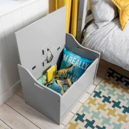 Nöa and Nani Lola Toy Box Storage Organiser in Silk Grey - thumbnail 3