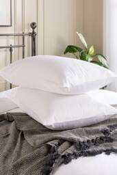 Hotel Pure Luxury 4 Star Classic Pillowcase - Pair in White - Size: Standard Pillow Case - thumbnail 4