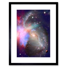"Artery8 NASA Spiral Galaxy Deep Space Stars Nebula 12x16"" Framed Art Print - Size: W12"" x H16""" - thumbnail 1