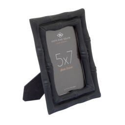 Orsina Hiba 5 x 7 Black Finish Bamboo Effect Photo Frame - thumbnail 4