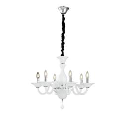 Netlighting SOFFIO 6 Light Chandeliers White 66x50cm - Size: 66x50 cm - thumbnail 1