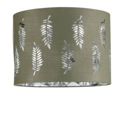 First Choice Lighting Fern - Sage Green Cut Out 25cm Pendant Lightshade - thumbnail 3